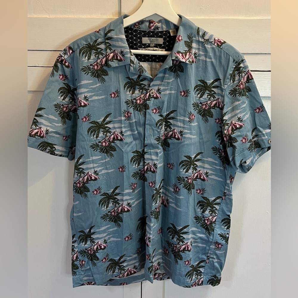 Ted Baker camp collar shirt